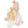 14-Inch Battery-Operated Ivory and Gold LED Angel Treetop - Other Accents - 3
