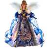 12-Inch UL 10-Light Delft Blue with Gold Angel Tree Topper - Other Accents - 1 - thumbnail