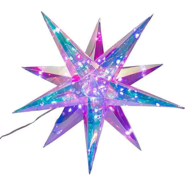 13.25-Inch 40-Light RGB Smart LED Holographic Starburst - Other Accents - 5