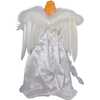 14-Inch 10-Light White and Silver Angel Treetop - Other Accents - 5