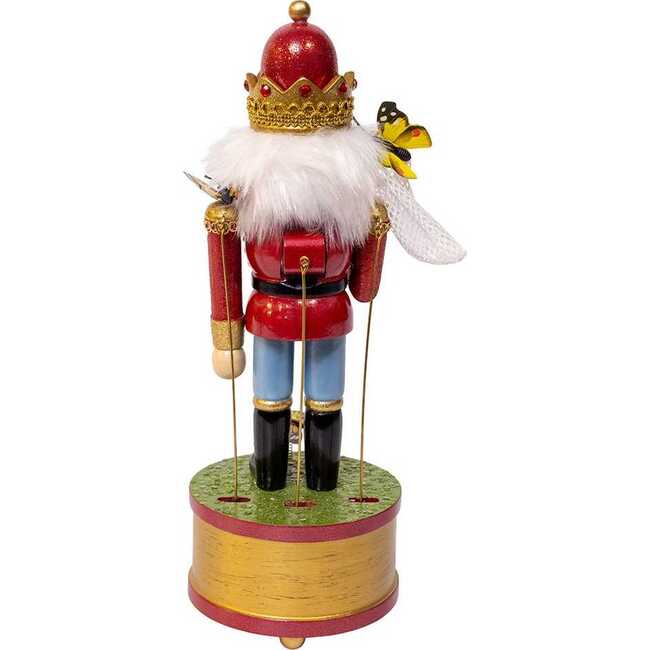 12-Inch Wind-Up Musical Butterfly Catcher Nutcracker - Nutcrackers - 3