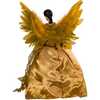 13-Inch UL 10-Light Gold African American Angel Treetop - Other Accents - 6