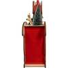 13.77-Inch Battery Operated LED Lighted Sleigh With Village Scene Table Piece - Other Accents - 4
