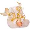 14-Inch Battery-Operated Ivory and Gold LED Angel Treetop - Other Accents - 5
