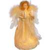 12-Inch UL 10-Light Ivory Angel Treetop with Fabric Hair - Other Accents - 2