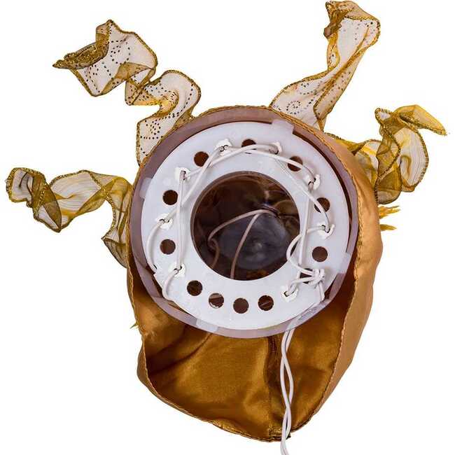 13-Inch UL 10-Light Gold African American Angel Treetop - Other Accents - 7