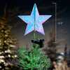 13.25-Inch Multicolor RGB Holographic Star Treetop - Other Accents - 3