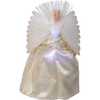 12-Inch UL 30-Light Fairy LED Fiber Optic Gold Angel Tree Topper - Other Accents - 4