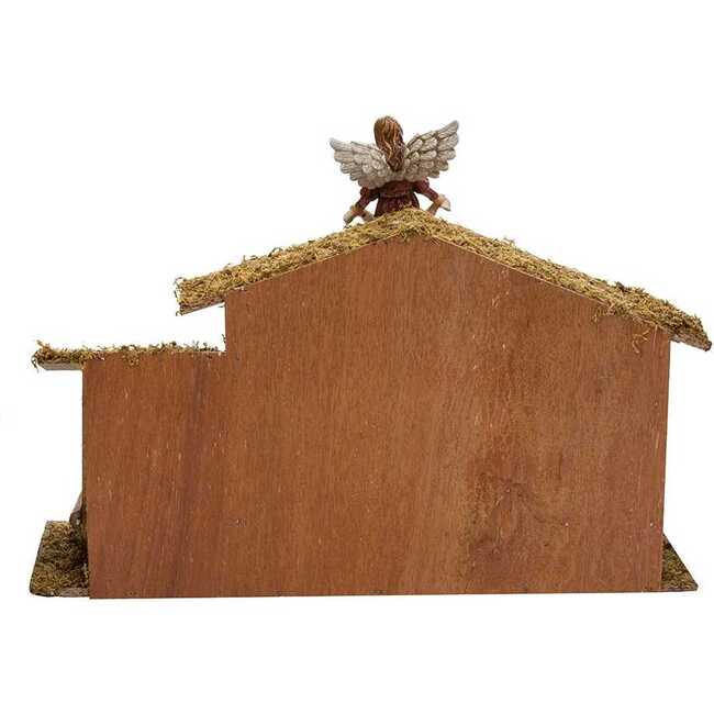 12-Piece Nativity Set with Wooden Stable - Other Accents - 4