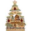 13-Inch Battery Operated LED Lighted Tree With Village Scene Table Piece - Other Accents - 7