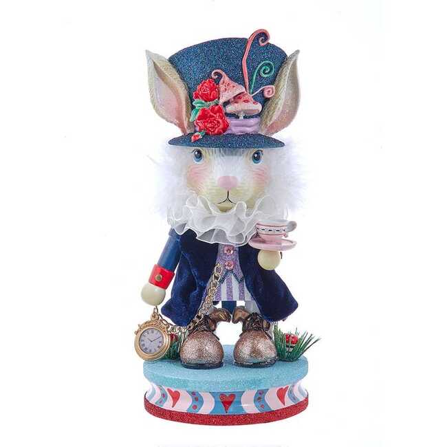 12-Inch Hollywood Nutcrackers White Rabbit Nutcracker