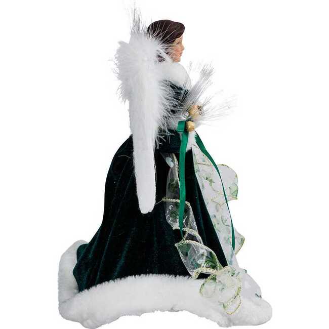 12-Inch Fiber Optic Irish Angel Treetop - Other Accents - 3