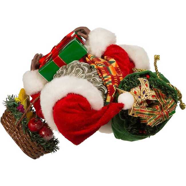 12-Inch Fabriché Kwanzaa Santa - Other Accents - 5