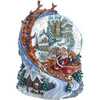 120MM Battery-Operated Musical Santa and Sled Waterglobe - Other Accents - 1 - thumbnail
