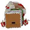 12-Inch Fabriché Gingerbread Hot Air Balloon Santa - Other Accents - 6