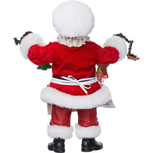 12-Inch Fabriché Christmas Chef Santa - Other Accents - 4