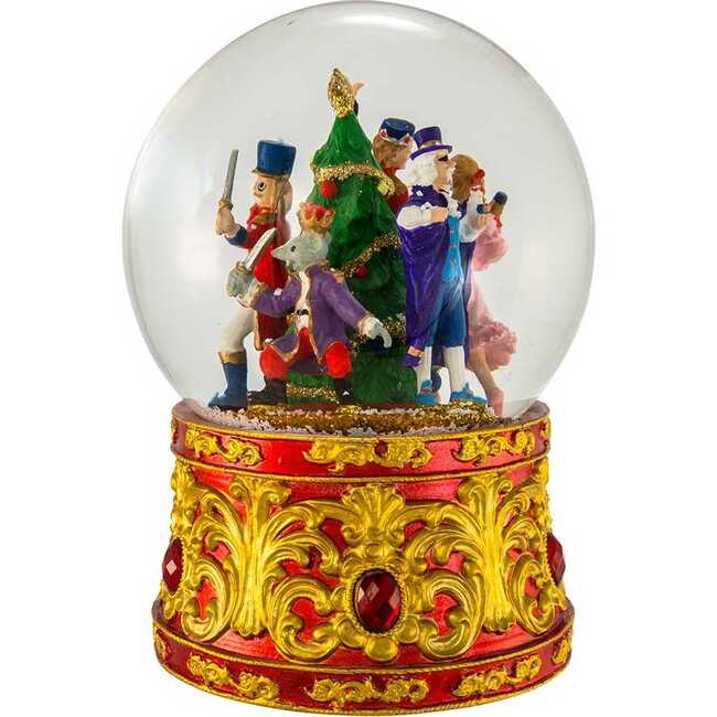 120MM Musical Lighted Nutcracker Water Globe - Other Accents - 5