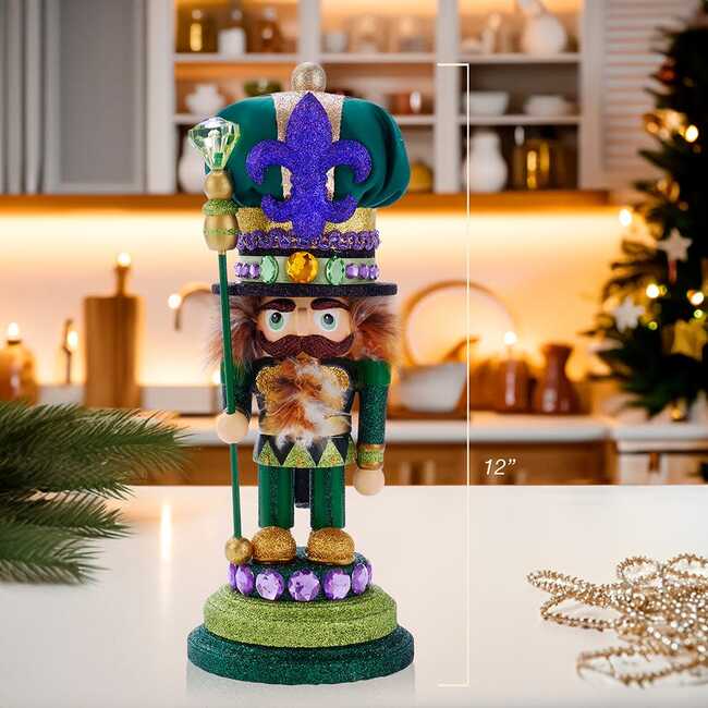 12-Inch Hollywood Mardi Gras Nutcracker - Nutcrackers - 7