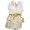 12-Inch CUL Ivory and Gold Fiber Optic LED Angel Treetop - Other Accents - 6