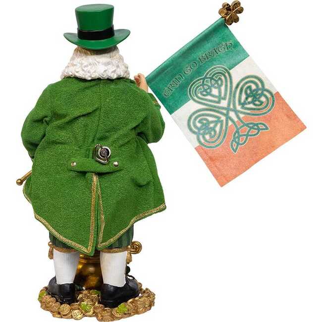 11-Inch Fabriché Musical Irish Santa - Other Accents - 3
