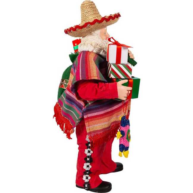 11-Inch Fabriché Musical Mexican Santa - Other Accents - 2