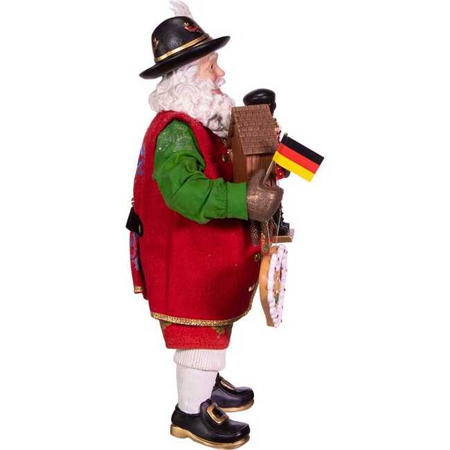 11-Inch Fabriché Musical German Santa - Other Accents - 3
