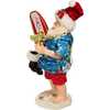 11-Inch Fabriché Santa with Surfboard and Drink - Other Accents - 4