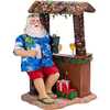 11-Inch Fabriché Beach Santa Sitting At Tiki Bar - Other Accents - 1 - thumbnail