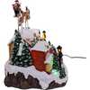 11.8-Inch Multicolored LED Lighted Musical Santa and Sleigh Table Piece - Other Accents - 2