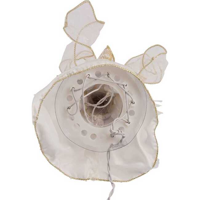 12-Inch 10-Light Ivory and Gold Angel Treetop - Other Accents - 6