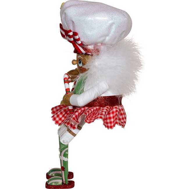 11-Inch Hollywood Nutcracker Gingerbread Baker Girl Shelf Sitter Nutcracker - Nutcrackers - 4