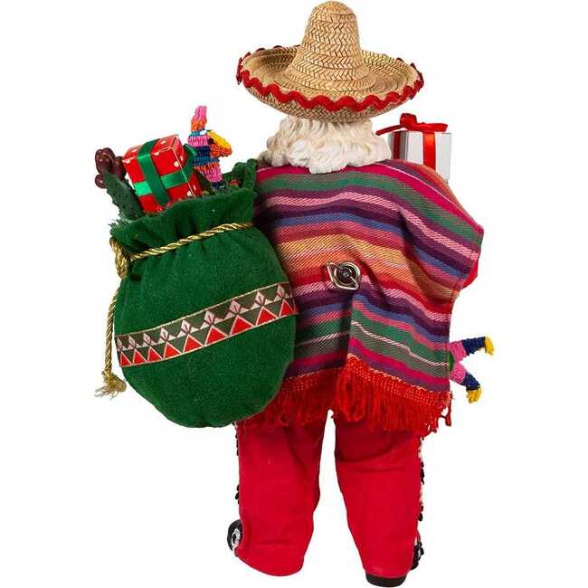 11-Inch Fabriché Musical Mexican Santa - Other Accents - 3