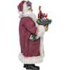 11.5-Inch Fabriché Santa with Wine Basket - Other Accents - 4