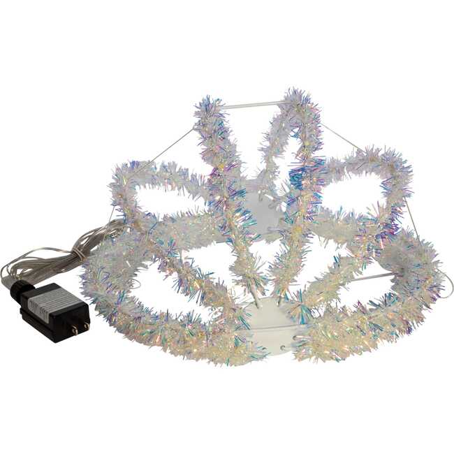 12-Inch Warm White LED Tinsel Foldable Sphere - Other Accents - 3