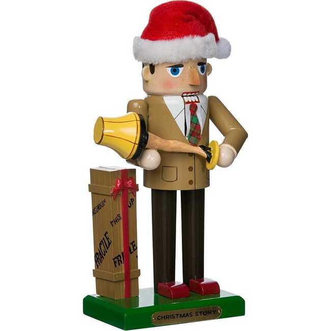 11-Inch A Christmas Story Mr. Parker with Leg Lamp Nutcracker - Nutcrackers - 2