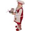 11-Inch Fabriché Gingerbread Chef Santa - Other Accents - 4