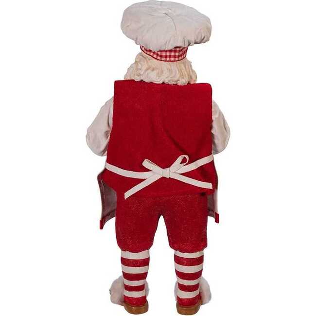 11-Inch Fabriché Gingerbread Chef Santa - Other Accents - 5