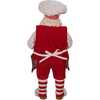 11-Inch Fabriché Gingerbread Chef Santa - Other Accents - 5