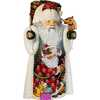 11.5-Inch Czar Treasures Wooden Santa with Backpack - Other Accents - 2