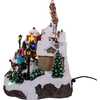 11.8-Inch Multicolored LED Lighted Musical Santa and Sleigh Table Piece - Other Accents - 4