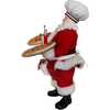 11-Inch Fabriché Chef Santa Holding Two Trays of Pizza - Other Accents - 4