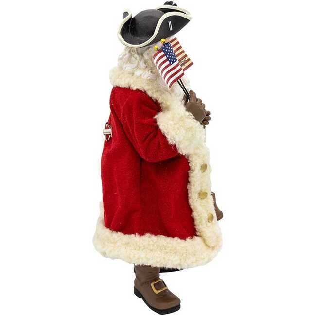 11 Inch Fabriché 250th Anniversary of America Musical Santa - Other Accents - 2