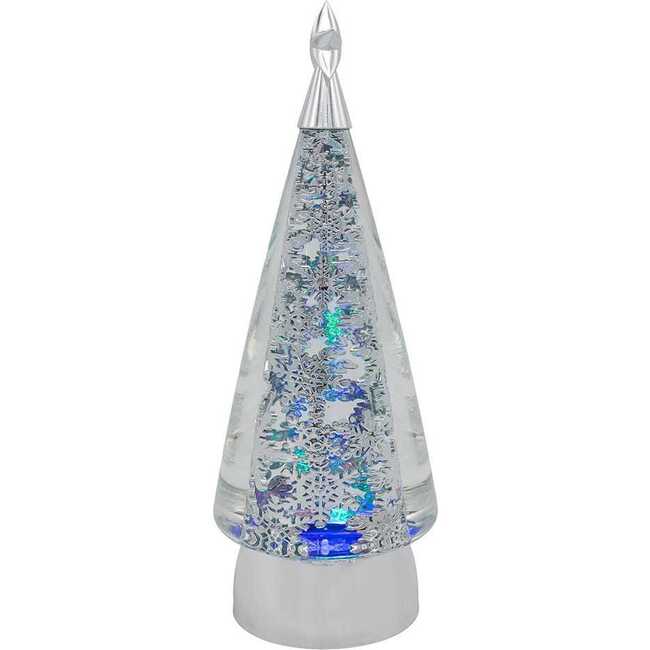 11.5-Inch Battery-Operated USB LED Rotating Christmas Tree - Other Accents - 2