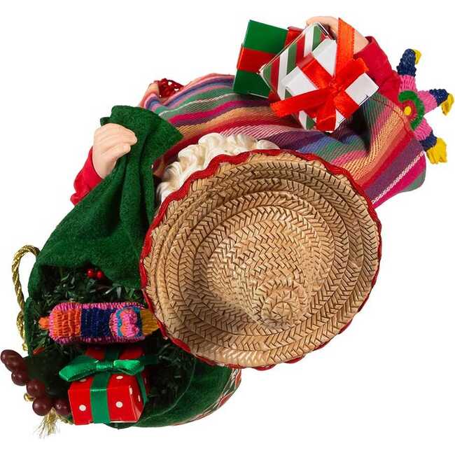 11-Inch Fabriché Musical Mexican Santa - Other Accents - 5