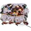 11.8-Inch Multicolored LED Lighted Musical Santa and Sleigh Table Piece - Other Accents - 5