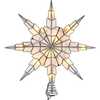 10-Light 15-Inch 8-Point Capiz Silver Star Tree Topper - Other Accents - 1 - thumbnail