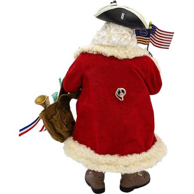11 Inch Fabriché 250th Anniversary of America Musical Santa - Other Accents - 4