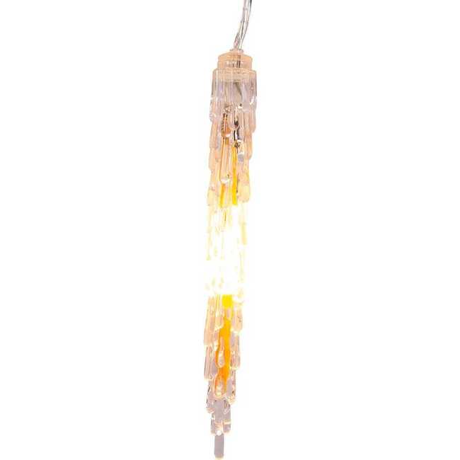 10-Light LED Warm White Icicle Light Set - Other Accents - 2