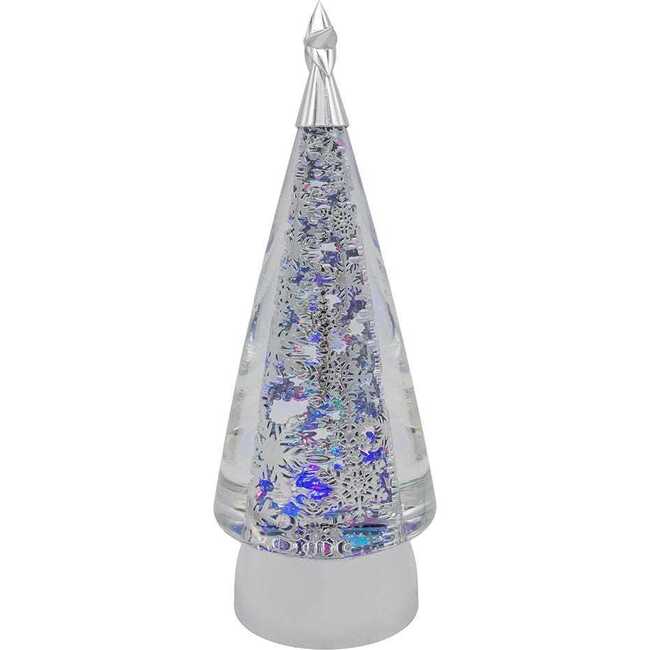11.5-Inch Battery-Operated USB LED Rotating Christmas Tree - Other Accents - 4