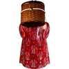 11.5-Inch Czar Treasures Wooden Santa with Backpack - Other Accents - 5